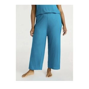 Joyspun Blue Pajama Rib Pants Size XL Women's Sleepwear‎ NWT Blue